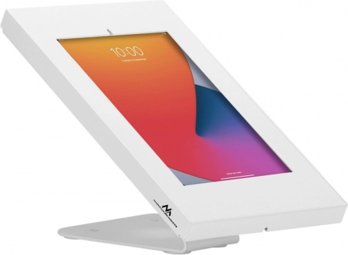 Supporto universale bianco per tablet con blocco 9,7-11 pollici
