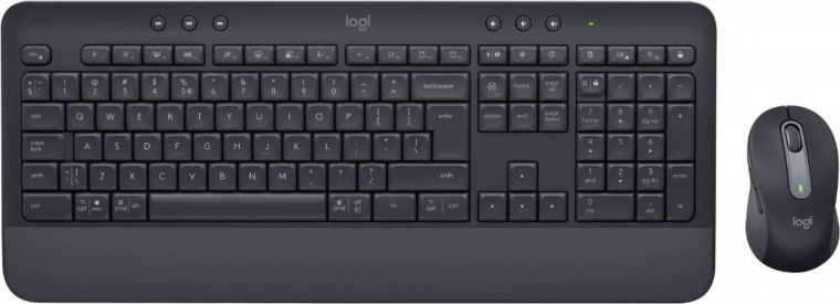 Logitech Signature MK650 Wireless Keyboard and Mouse Combo for Business