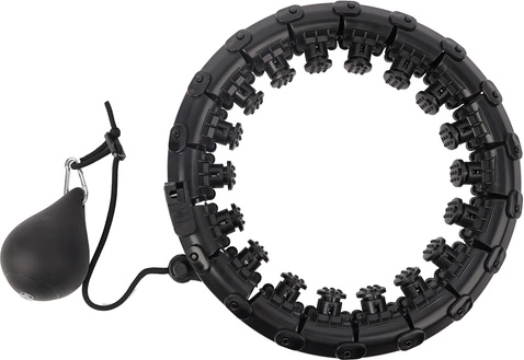 TRIZAND hula hoop with massage nodes and weighted ball