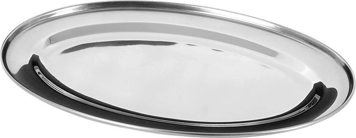 Safe serving thanks to the raised rim