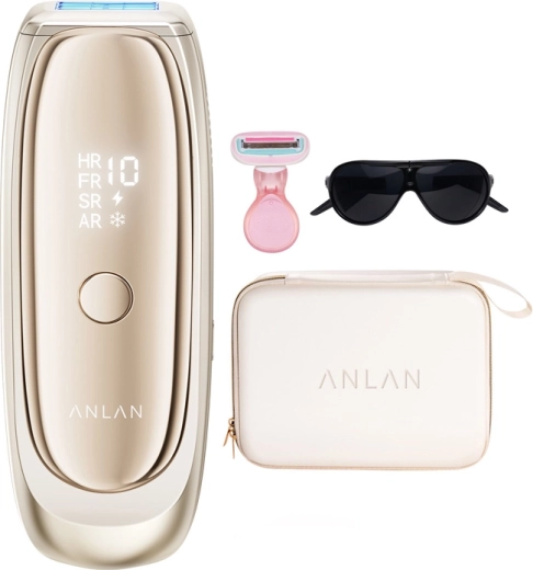 Raffreddamento in zaffiro per comfort senza irritazioni