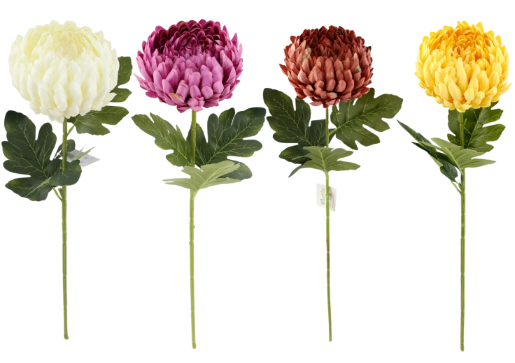 Umetna vejica krizanteme 66 cm