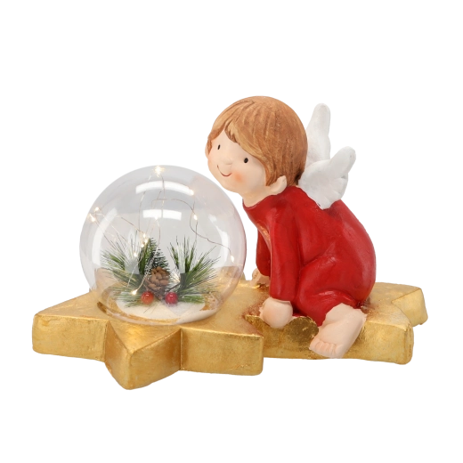 Magical LED sphere with natural arrangement