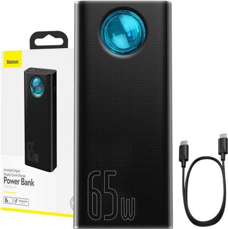 Baseus Amblight Power Bank 30000mAh, 65W