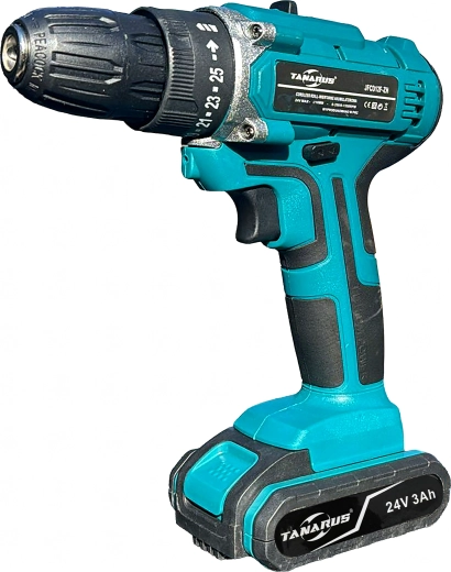 Silný 24V výkon pro vrtání a šroubování