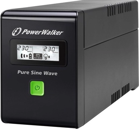 Gruppo di continuità PowerWalker UPS Line-Interactive 800VA con onda sinusoidale pura