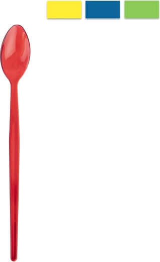 Cuillère à cocktail Lily en plastique UH – assortiment de couleurs