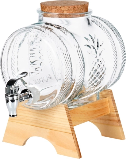 Versement pratique grâce au robinet et au support