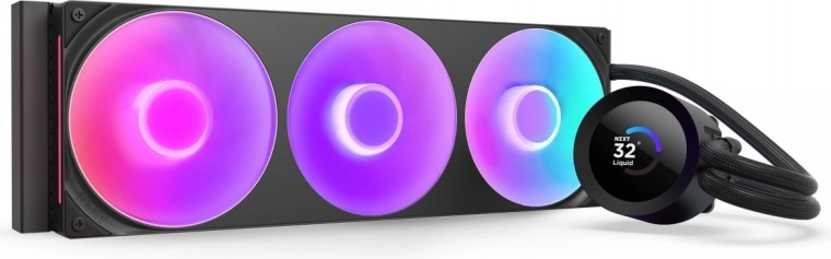 NZXT Kraken Plus 360 RGB LCD fekete