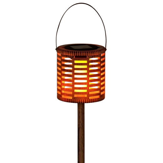 Ambiance féerique en blanc chaud avec effet flamme