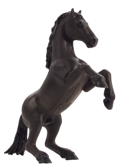 Mojo black mustang figurine