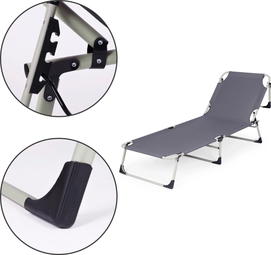 Schienale regolabile su 4 livelli