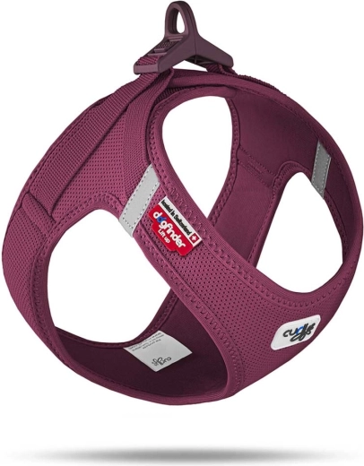 Curli Air-Mesh dog harness with buckle Ruby, size L (8–13 kg)
