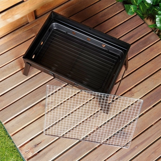 Removable chrome-plated grate