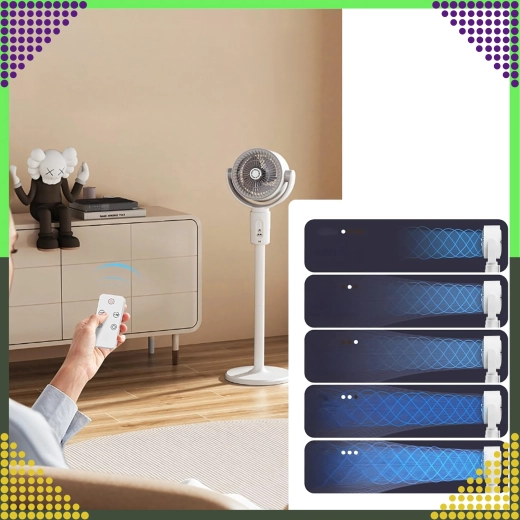 Wide oscillation for even cooling