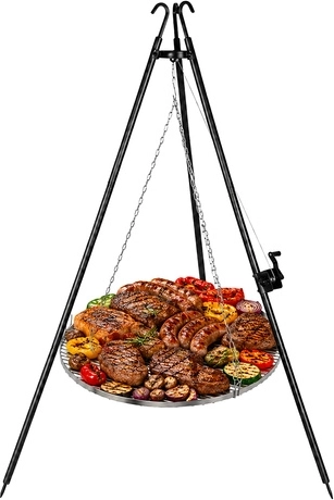 Griglia grande da 70 cm per grigliare per più persone