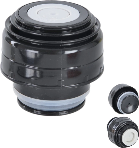 Tappo di ricambio grande per thermos in plastica UH con guarnizione in silicone