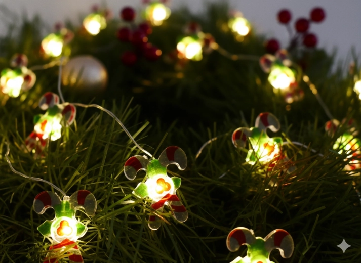 Warm white light for a cozy atmosphere