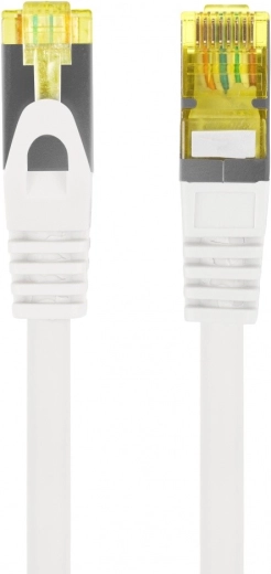 Lanberg Cat6a S/FTP LSZH CU LAN patch cable 0.5 m white - 1 piece