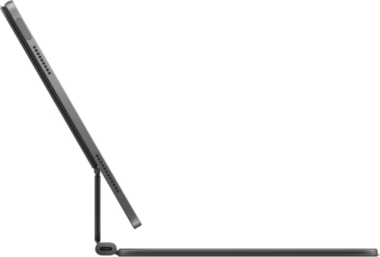 Floating design with smooth angle adjustment