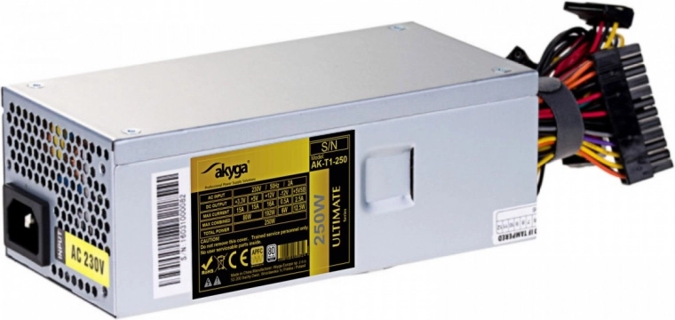 Akyga Alimentatore Potente TFX 250W 80+ Gold
