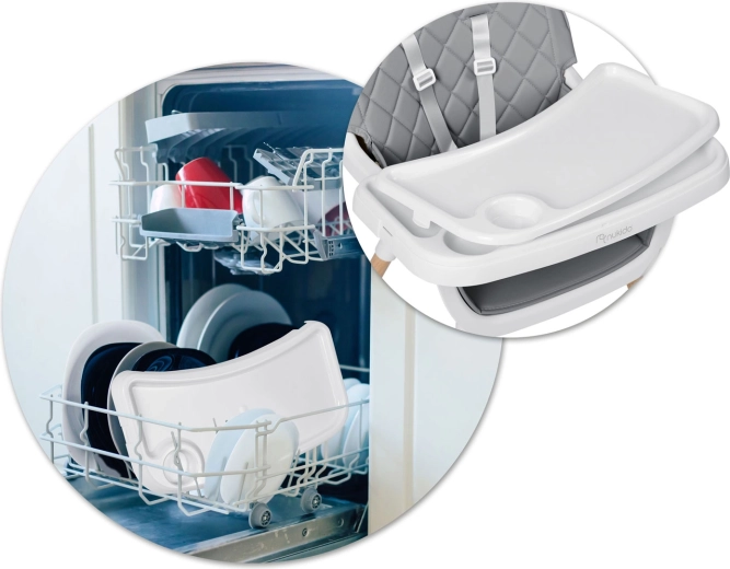 Odnímatelný tác, snadné čištění v myčce