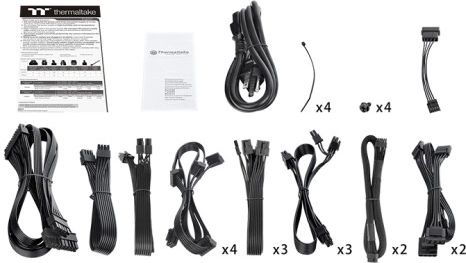 Fully modular cabling for a clean, organized build