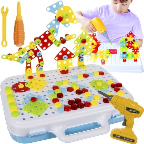 Creative Mosaic with Drill - Set of 196 Pieces