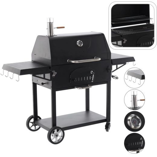 Precise temperature control thanks to the lid with thermometer