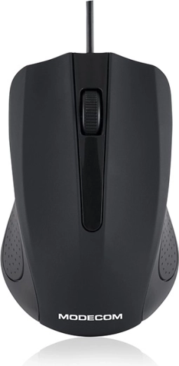 Mouse cablata ergonomica MODECOM per uso quotidiano
