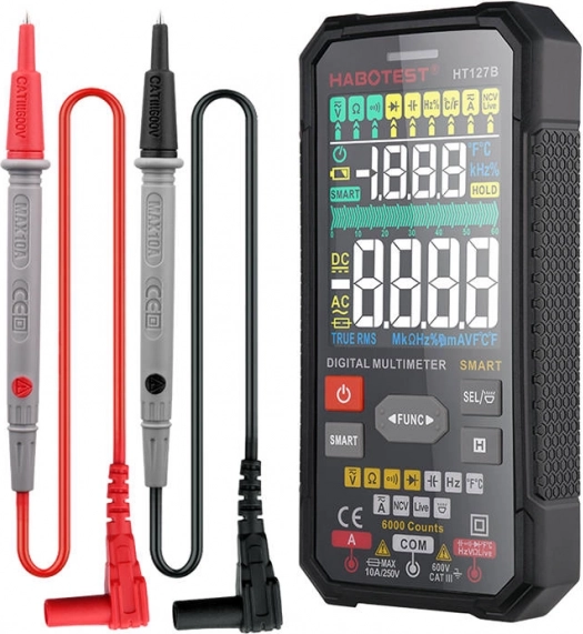 HABOTEST HT127B Digital Multimeter with NCV and Temperature Measurement