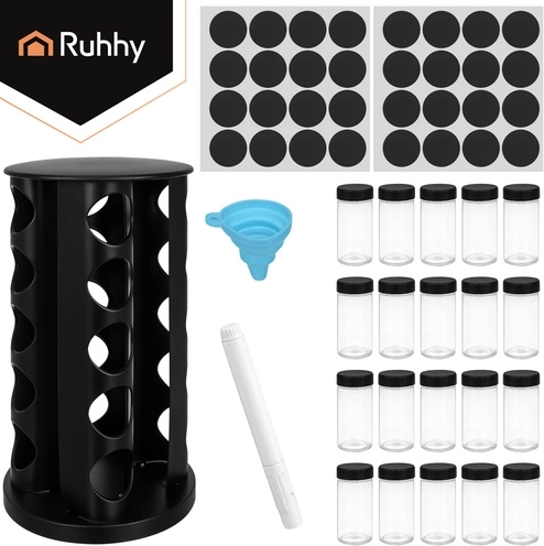 360° rotating stand for quick access