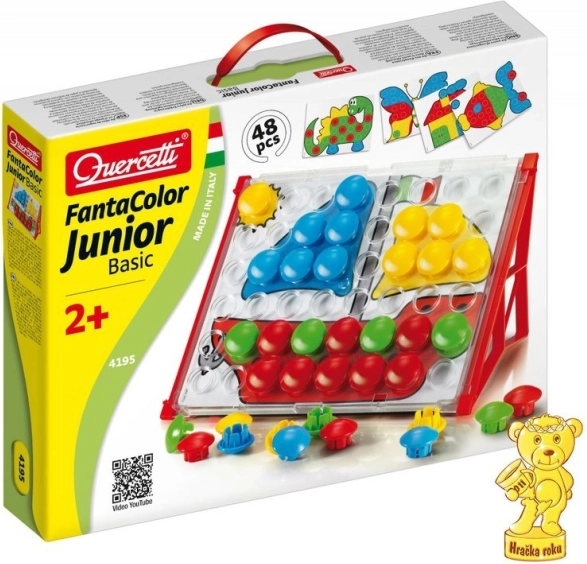 Quercetti Fantacolor Junior Basic mosaic for children