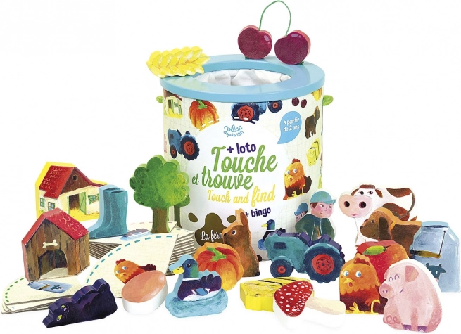 Vilac Touch and Find - Farm