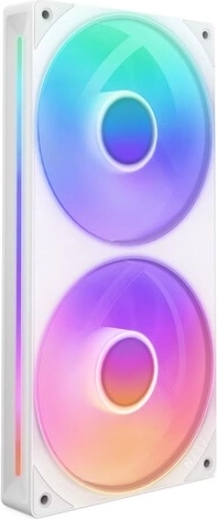 doppia ventola NZXT F240 RGB Core PWM bianca