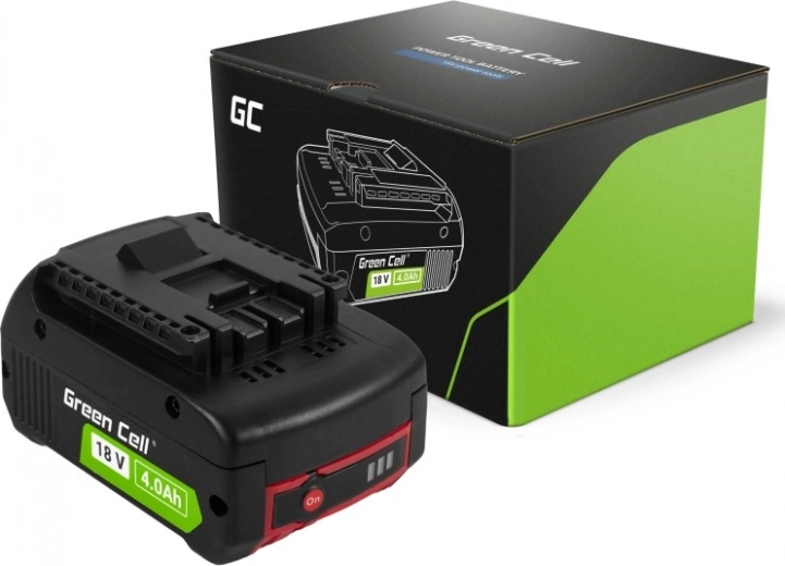 Green Cell 18 V 4.0 Ah Battery for BOSCH 18V system