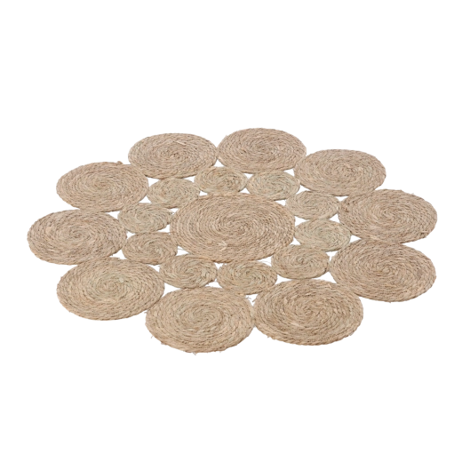 Tapis rond en jonc de mer 100 cm