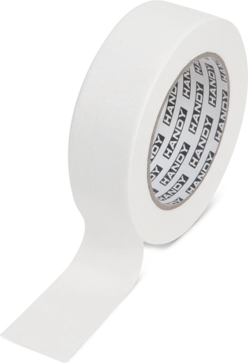 Masking tape with solvent-based adhesive 50 m × 30 mm white