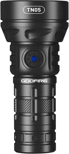 Compact LED flashlight SUPERFIRE GODFIRE, 1874 lm, USB‑C, IP55