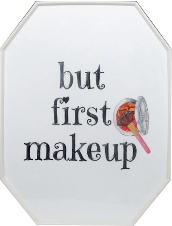 Tableau encadré But First Makeup 28 × 38 cm