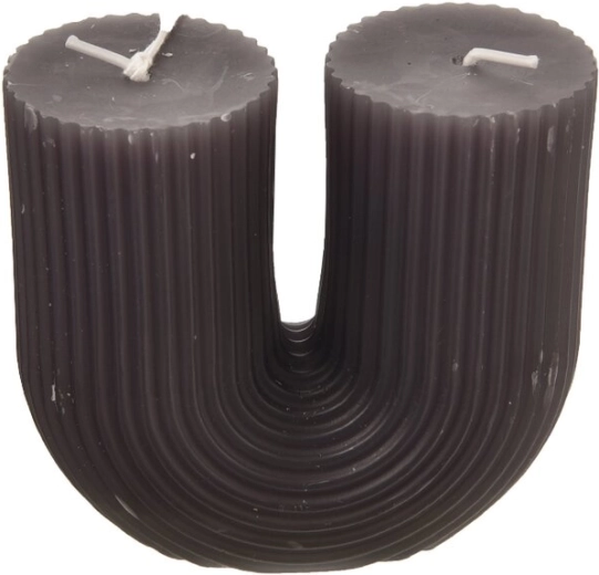 Lys Novelty grå 9 × 4 × 9 cm