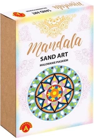 Alexander sand art mandala 2 – sandmaling