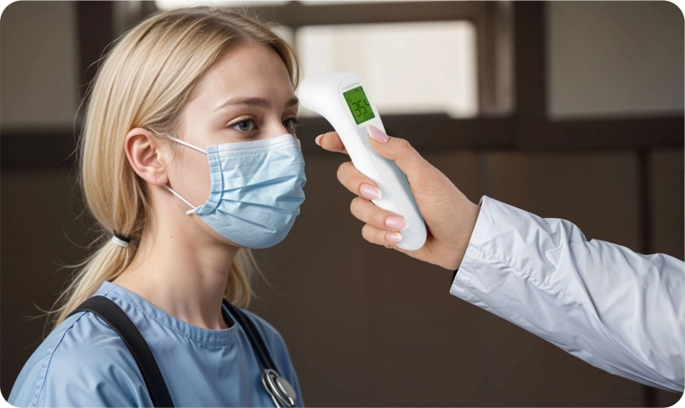 Misurazione senza contatto istantanea in 1 secondo