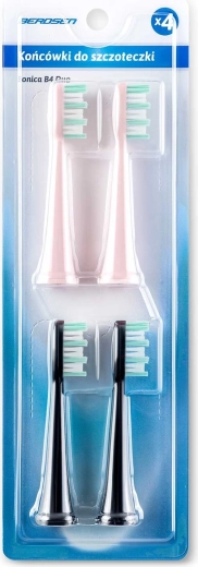 Replacement heads for Berdsen DUO sonic toothbrush, 4 pcs