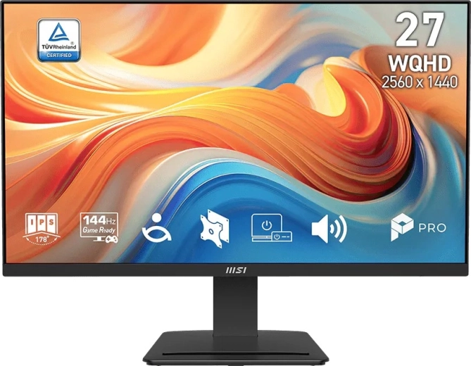 Monitor MSI Pro MP273Q E14 27" WQHD 144 Hz nero