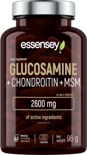 Essensey glukozamin + hondroitin + MSM (120 kapsul)