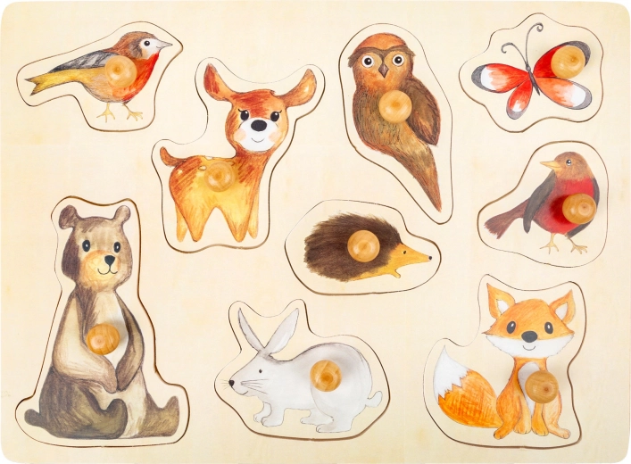 Puzzle in legno Animali del bosco small foot