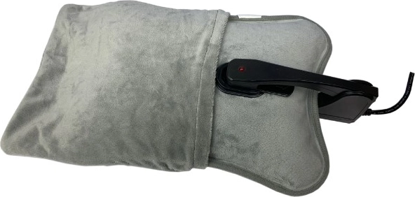 Electric hot water bottle with soft cover ADLER