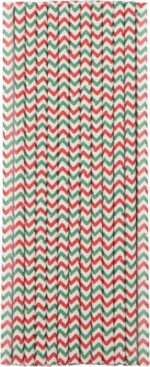 Pailles en papier neutres 19,5 cm (25 pcs)