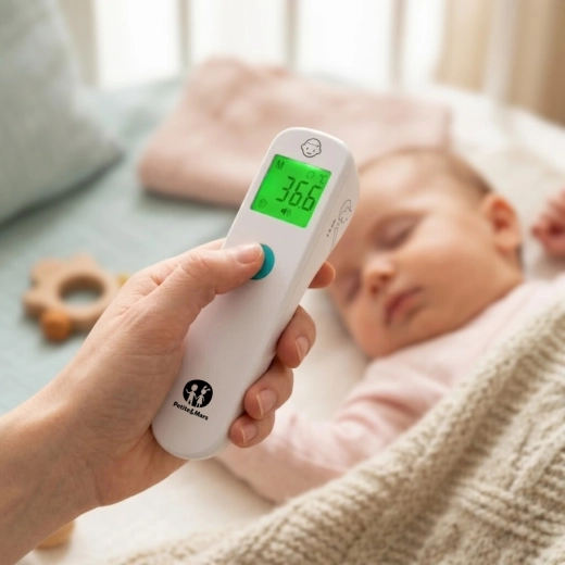 Mesure sans contact sans réveiller bébé